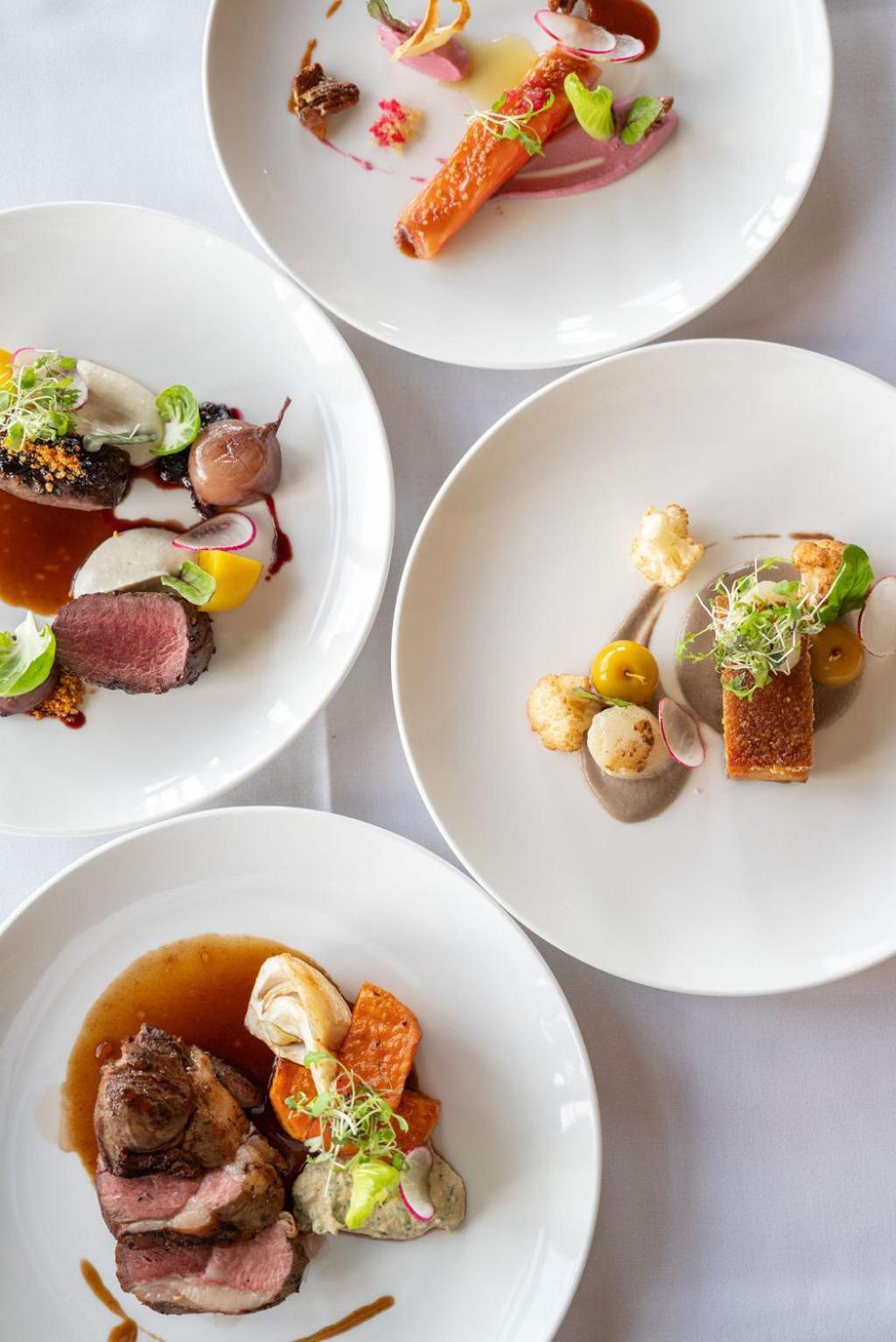 Pullman Bunker Bay Resort Margaret River Дансборо Экстерьер фото Dishes at the restaurant